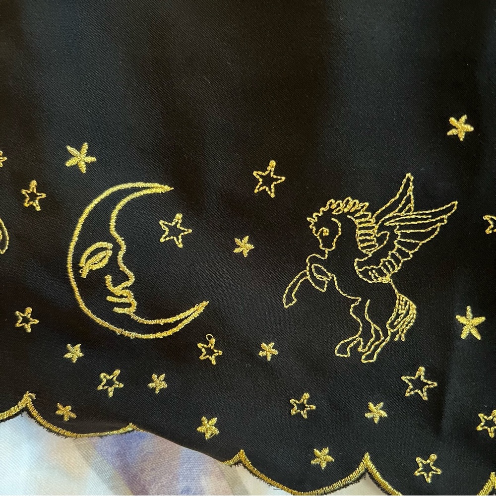ModCloth Celestial Embroidered Skirt